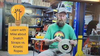 When Off-Roading How To Tell The Difference Between Snatch Strap vs. Kinetic Rope?