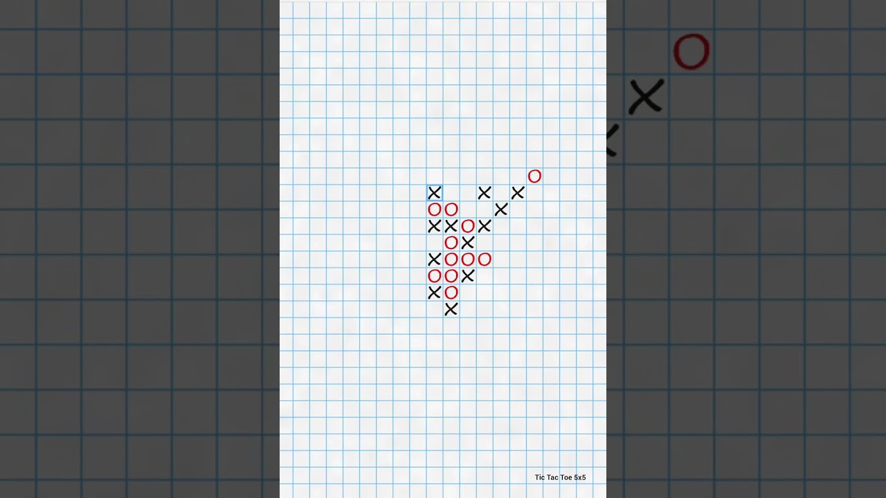 Tic Tac Toe 5x5 - Game 14 