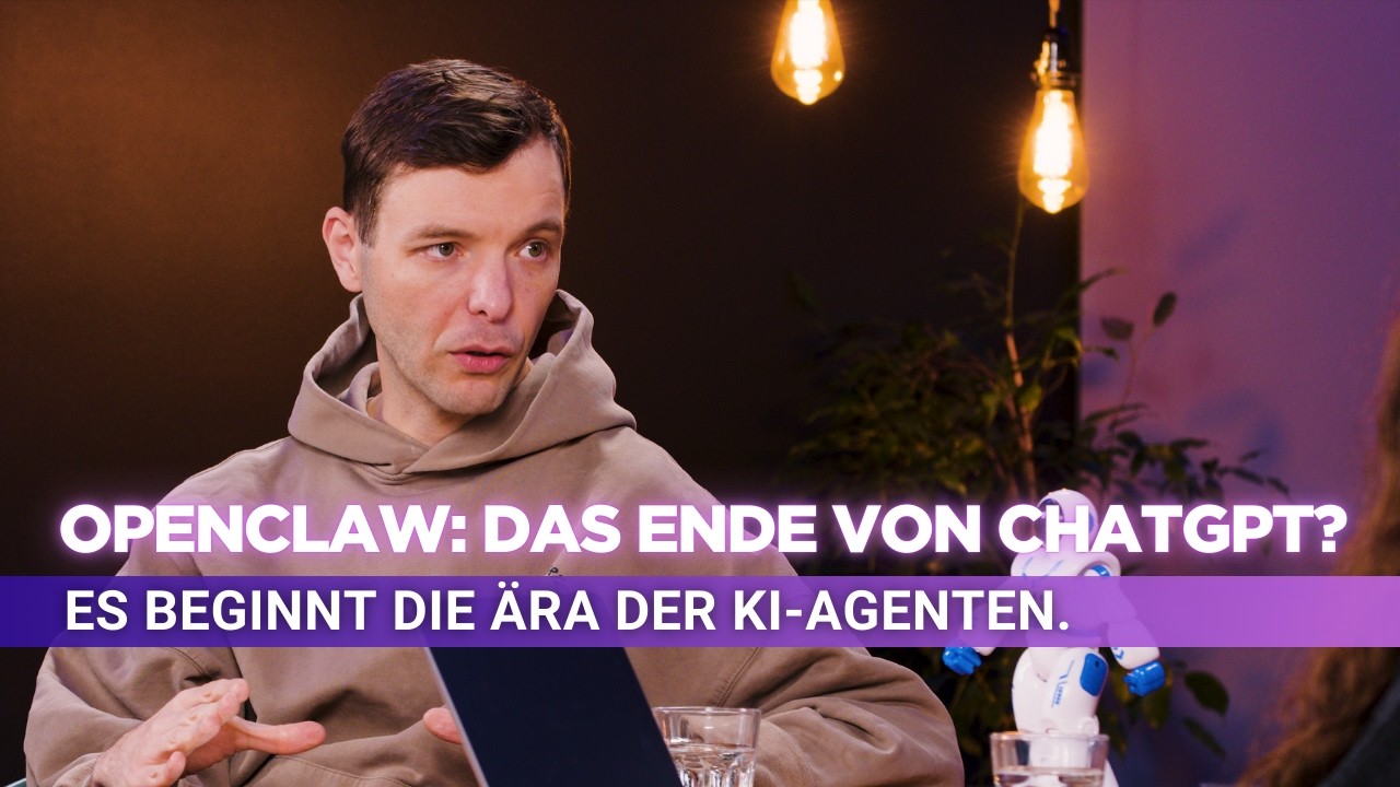 Folgen-Cover: #45: OpenClaw: Das gefährlichste Tool auf deinem Rechner oder der ultimative Hebel?