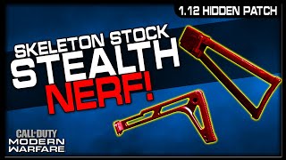 The Skeleton Stock was Stealth Nerfed... (1.12 Hidden Update)