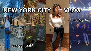 NEW YORK CITY VLOG | CENTRAL PARK, 230 FIFTH ROOFTOP BAR + BUY AND UNBOX AN IPAD WITH ME
