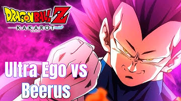 Ultra Ego Vegeta vs Beerus | Dragon Ball Z Kakarot