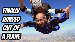 (13000ft Skydive / Sky Diving) FINALLY I JUMPED OUT OF A PLANE! I'M BACK 40K SUBSCRIBERS!