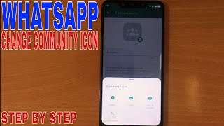 ✅  How To Change Community Icon On WhatsApp 🔴