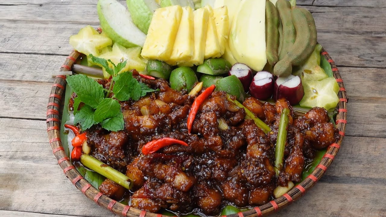 Ba rọi mắm ruốc sã ớt - Bin Đen Miền Tây # 227 - YouTube