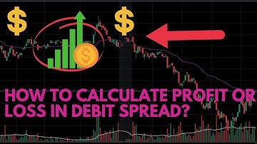 How to calculate profit or loss in debit spread?