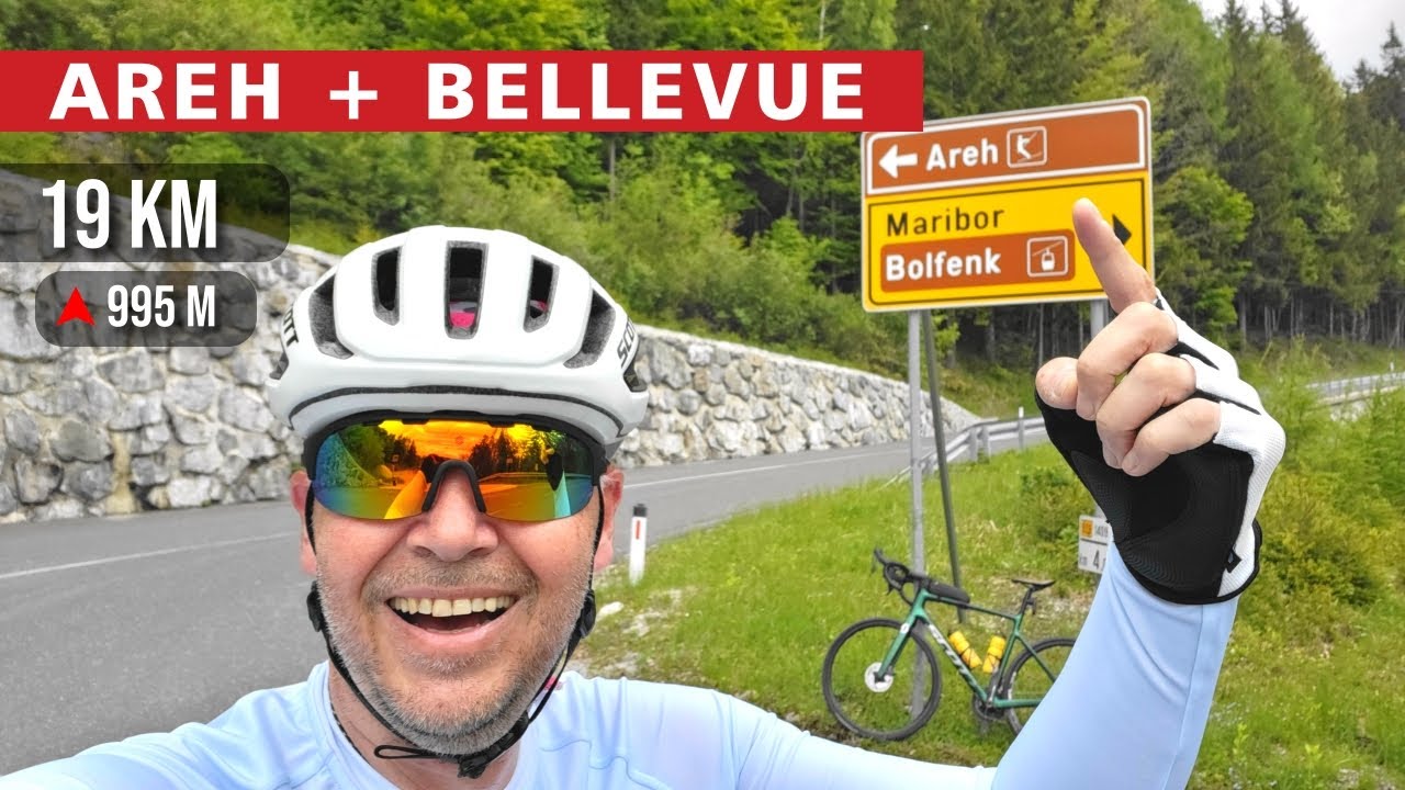 Vzpon na Areh, eden najdaljših klancev v Sloveniji