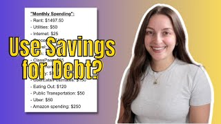 Use Savings for Debt? | SUBSCRIBER $ REVIEW