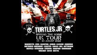 Turtles. Jr - UK Tour, 01-30 Agustus 2022 | Welcome 🇬🇧