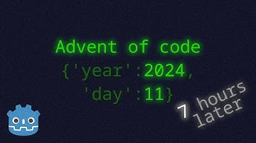 Advent Of Code Day 11 - Godot