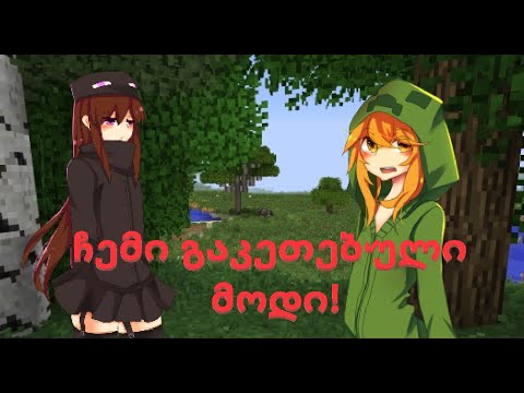 ჩემი პირველი მოდი გაკეთებული Minecraft-ზე!