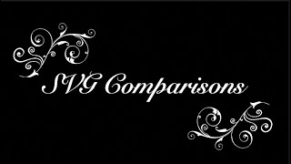 SVG CONVERTER RESULT COMPARISONS IN DESIGN SPACE