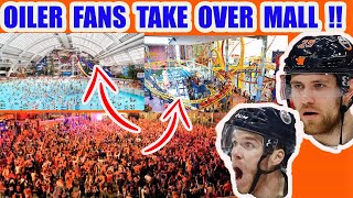 Oilers fans flood West Edmonton Mall at autograph session 