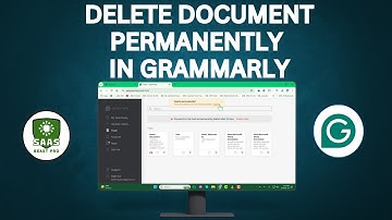 How to Delete a Document Permanently in Grammarly