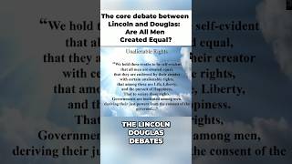 The Debate Lincoln Lost But Won 5 Years Later