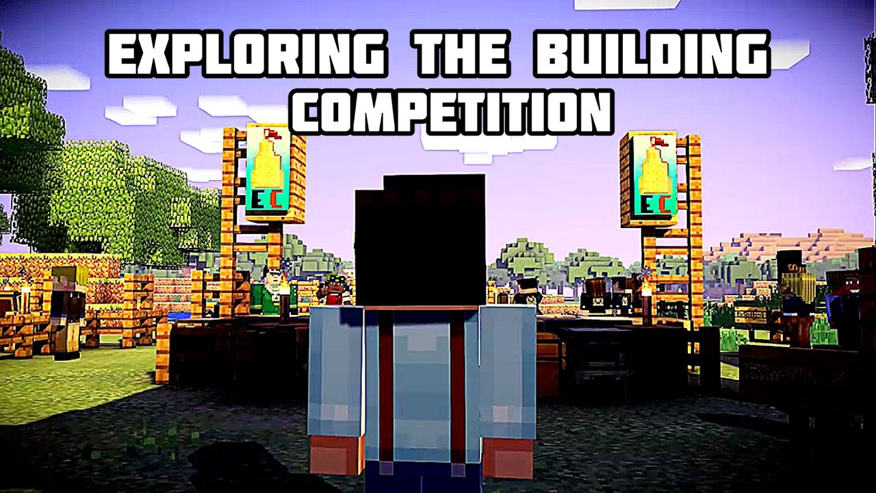 Building competition FreeRoam - Minecraft: Story Mode Episode 1 - YouTube
