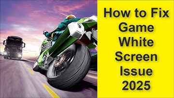How to Fix Traffic Rider Game White Screen Issue 2025