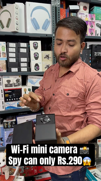 Spy cam rs290 only wholesale Mini Wifi camera 📸 ✅❤️ #spycam #wificamera #gadgets #shorts