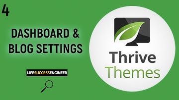 Thrive Themes Tutorial Ep 4: Thrive Dashboard & Blog Settings