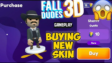 fall dudes 3D buying new outfit|  fall 3D multiplayer announcement