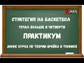 Стратегия на баскетбол. Тотал больше в четверти. +100% к банку! Анонс курса по теннису