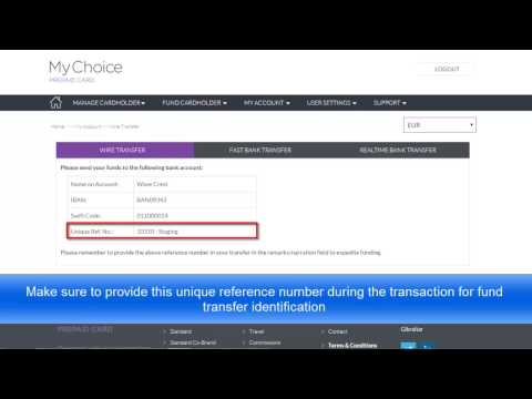 3.  Adding funds to MyChoice business account