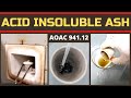 Determination of Acid Insoluble Ash_A Complete Procedure (AOAC 941.12 & Ph. Int. (WHO), 2019