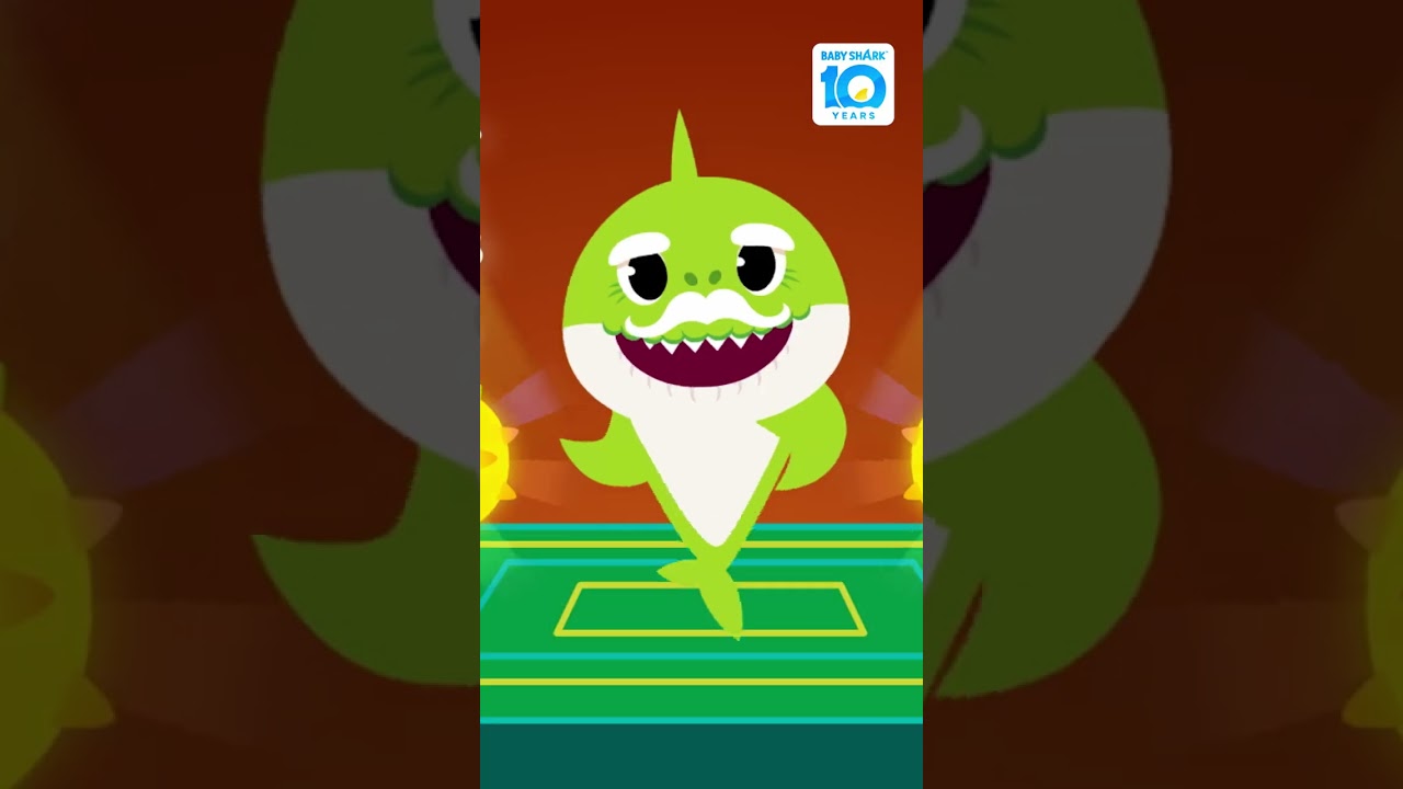 EDM 鯊魚寶寶 Baby Shark doo doo 🦈 Shark Month 💛 #babyshark #shorts