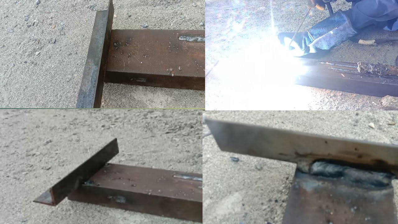 How to weld thin nd thick metal stick welding skills YouTube