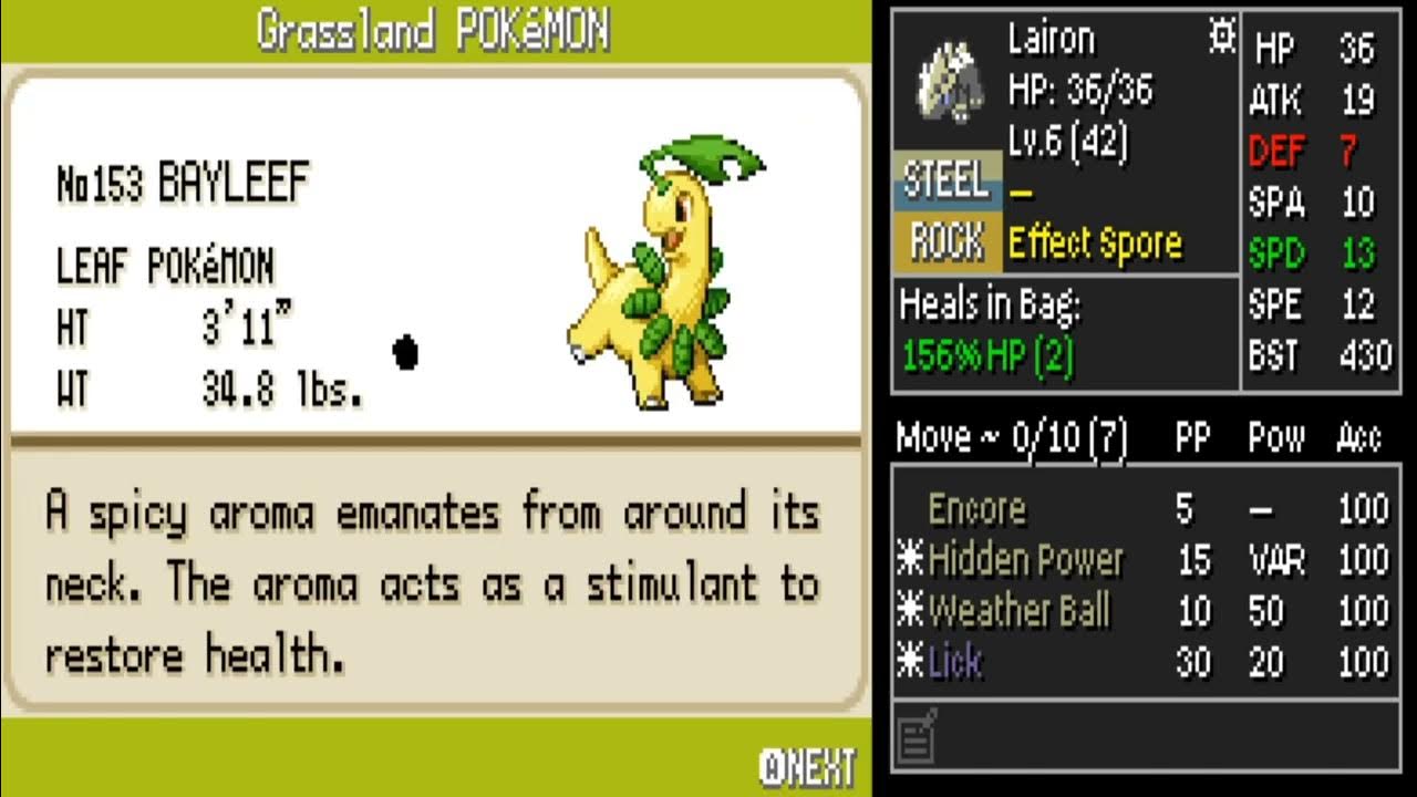 Blissey FireRed/LeafGreen Kaizo IronMON win YouTube