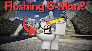 What If You Could FLUSH G-Man?! - Skibidi Toilet Resimi