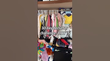 DAY 15 - 30 DAY DECLUTTER CHALLENGE #declutter #decluttering #cleaningmarathon #shorts