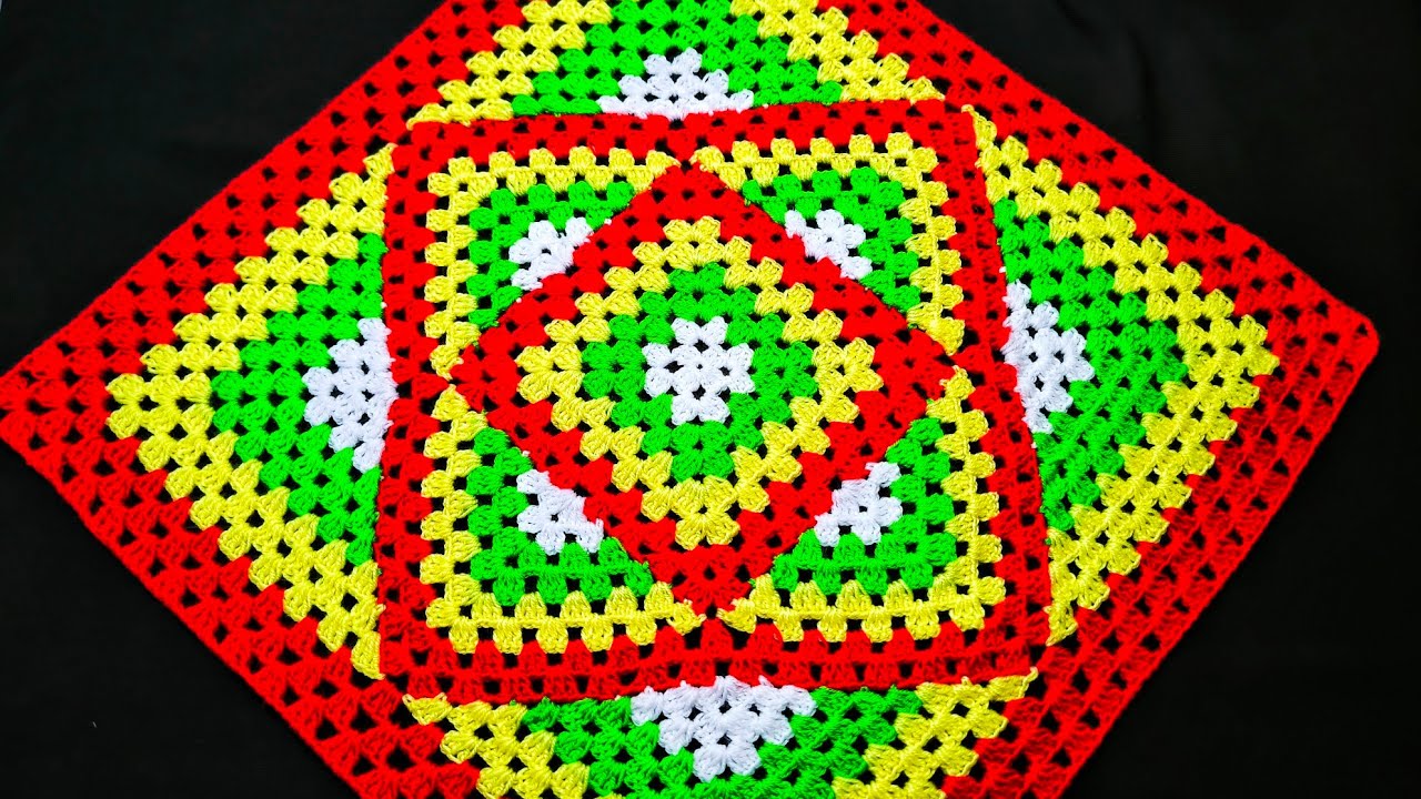 Amazing Crochet Pattern 🔥 ( Table Cloth / Cushion Cover ) in Hindi & Urdu - Crochet Lesson 295