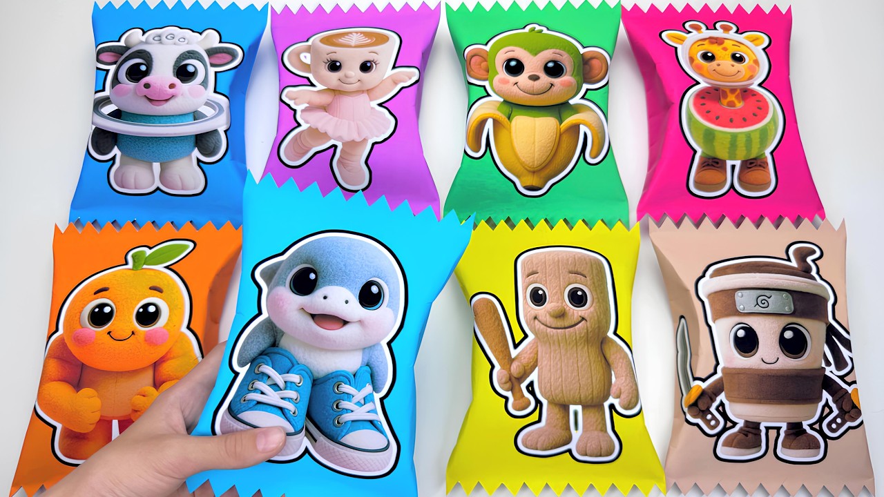 💖Paper DIY💖 Cute Italian Brainrot BABIES 🎀 Candy Blind Bag Surprise Unboxing | ASMR | Tombi Asmr