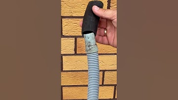 Genius Plumbing Hack Using a Bike Tire! 🚰😱 #diy #lifehack