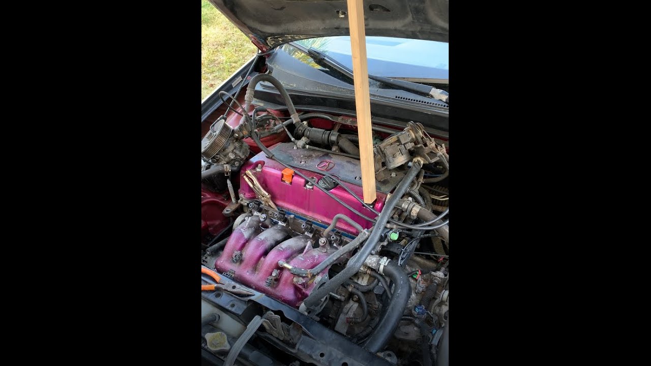 2002 Acura RSX Type-S 2.0L Intake Manifold Stud Removal - YouTube