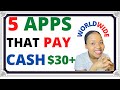 5 apps that pay cash 30