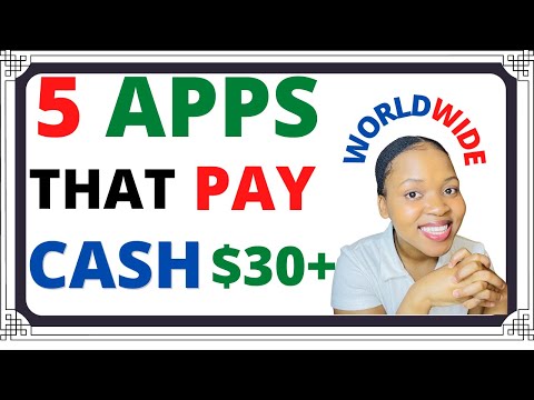 5 APPS THAT PAY CASH $30+