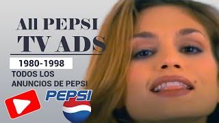All Pepsi Commercials From 1980 To 1998 All Pepsi Tv Ads