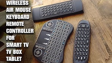 Wireless IR Remote Controller Air mouse Keyboard For Android Smart TV PC Tablets Phones TV BOX