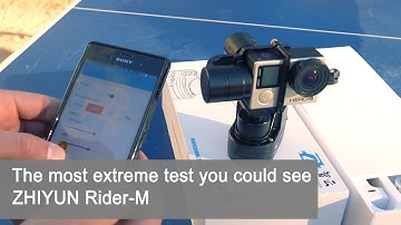 The most extreme test you could see | ZhiYun Rider-M