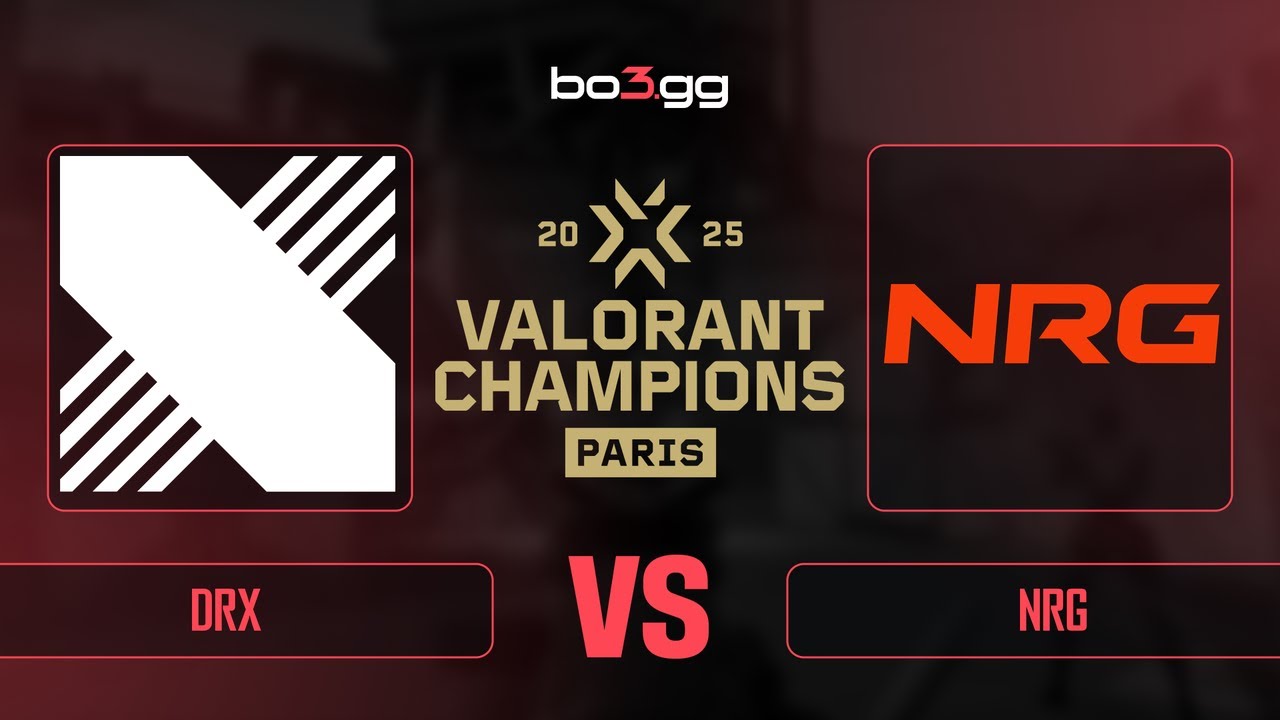 DRX vs NRG ON VALORANT Champions 2025 - FULL MATCH REPLAY