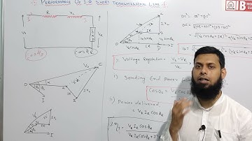 Performance Of Short Transmission Line😱 ||Power System🔥 |हिंदी|📌| IB Technical Classes.