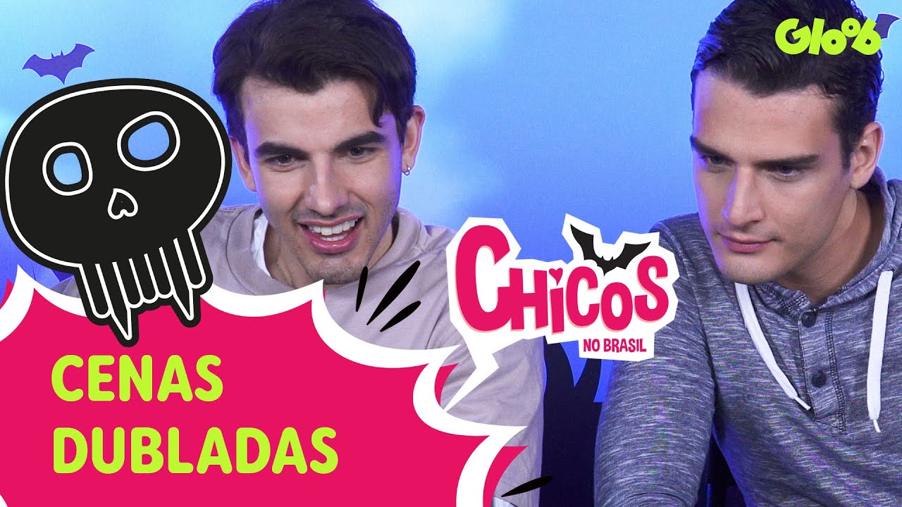 A VOZ DO MIRCO É IGUAL? | CHICOS NO BRASIL COM RAISSA CHADDAD | CHICA VAMPIRO | Mundo Gloob