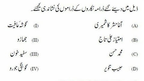 UGC NET 2021 Urdu Previous Year Question Part 7| @HaidariStudyPoint