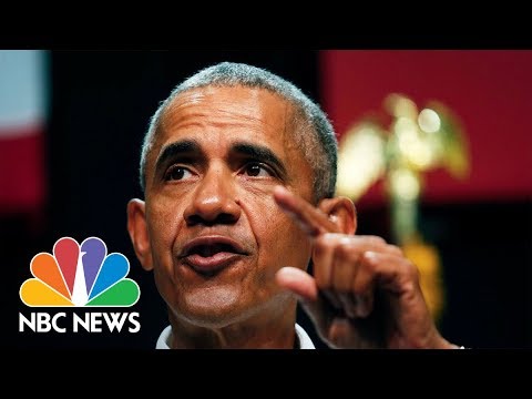 former president barack obama campaigns for ohio democrats nbc