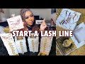 HOW I STARTED MY LASH BUSINESS ON A BUDGET / BECOMING A ENTREPRENEUR