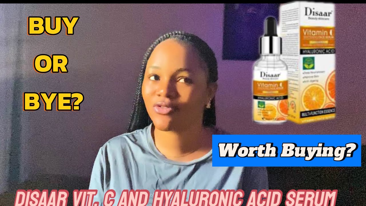 HONEST REVIEW ON DISAAR VITAMIN C AND HYALURONIC ACID SERUM  