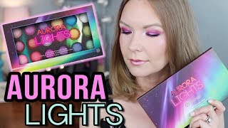 Celebrity Aurora Lights Palette! | BH Cosmetics | Review & Tutorial! | LipglossLeslie Wealth