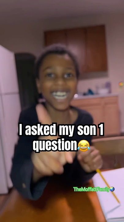 He answered my question…#funny #explore #youtubeshorts #share #family #viral #viralvideo #mustwatch